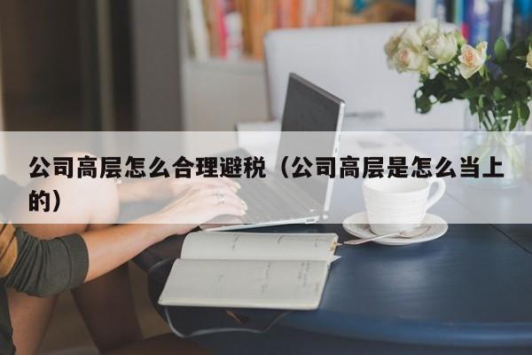公司高层怎么合理避税(公司高层是怎么当上的)