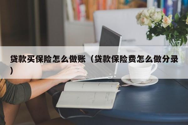 贷款买保险怎么做账(贷款保险费怎么做分录)