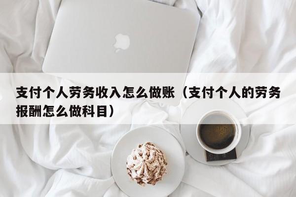 支付个人劳务收入怎么做账(支付个人的劳务报酬怎么做科目)