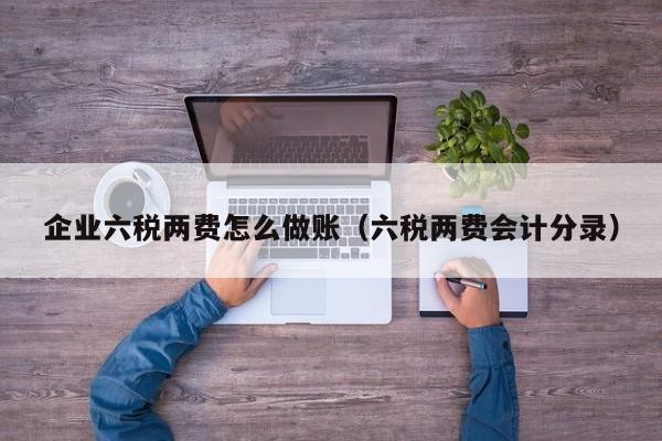企业六税两费怎么做账(六税两费会计分录)