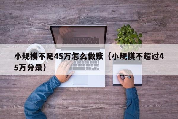 小规模不足45万怎么做账(小规模不超过45万分录)