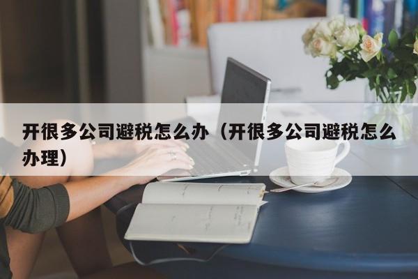 开很多公司避税怎么办(开很多公司避税怎么办理)