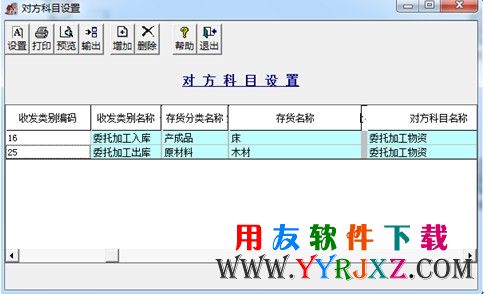 在用友T3中设置存货对方科目