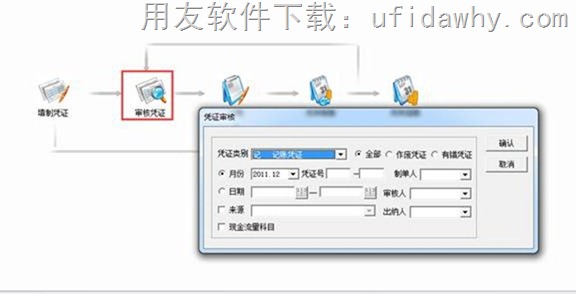 用友T3审核凭证和取消审核凭证的操作教程