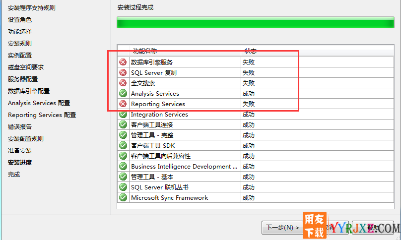安装sql2008R2数据库时提示：is not a valid login or you do have permission？