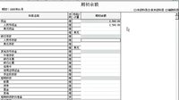 用友U852总账模块怎么录入期初余额视频教程?