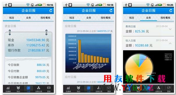 畅捷通T+11.32公司企业图片日报功能图片展示