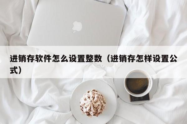 进销存软件怎么设置整数(进销存怎样设置公式)