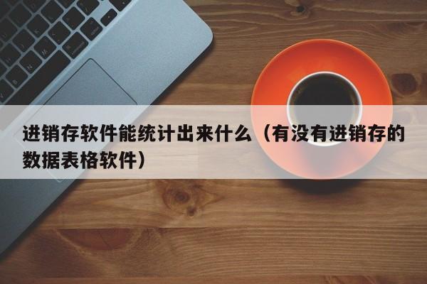 进销存软件能统计出来什么(有没有进销存的数据表格软件)