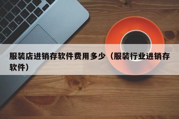 服装店进销存软件费用多少(服装行业进销存软件)