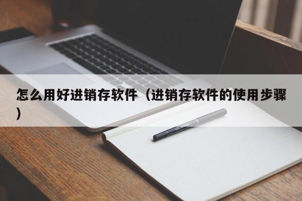 怎么用好进销存软件(进销存软件的使用步骤)