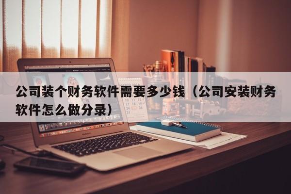 公司装个财务软件需要多少钱(公司安装财务软件怎么做分录)