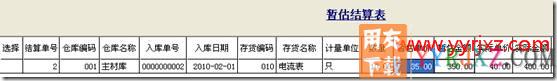 暂估业务对成本的影响