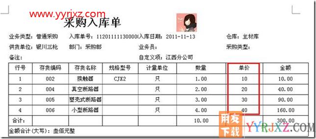 如何设置，只打印单据金额或者单价数据的整数位，不带出后面的小数位？