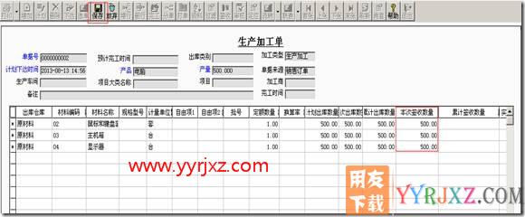 生产加工流程