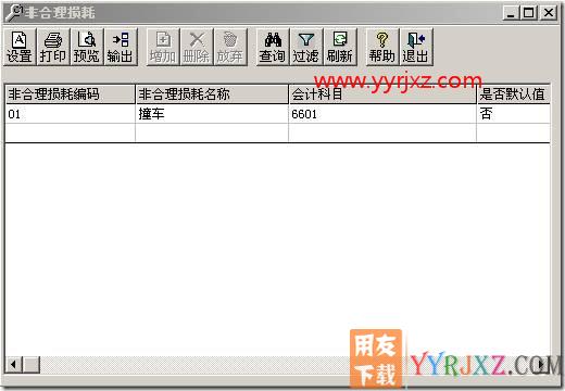 设置了非合理损耗科目，可是在制单时不能带出？